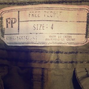 Free People Cargo Pant